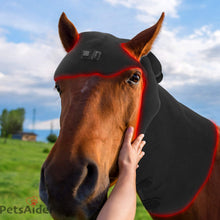 Load image into Gallery viewer, pet red light therapy wraps for horse head and neck
