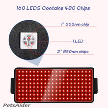 Load image into Gallery viewer, pet red light therapy pad for dog horse cat pets 660nm 850nm
